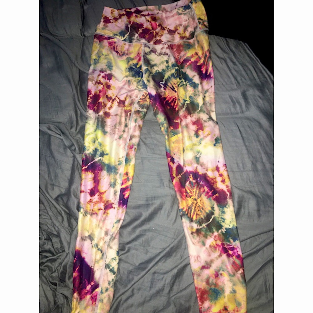 Tie Dye Splatter Leggings, size S